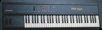 Electronic sampling keyboard service