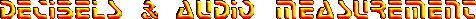 deciBels & Ratios